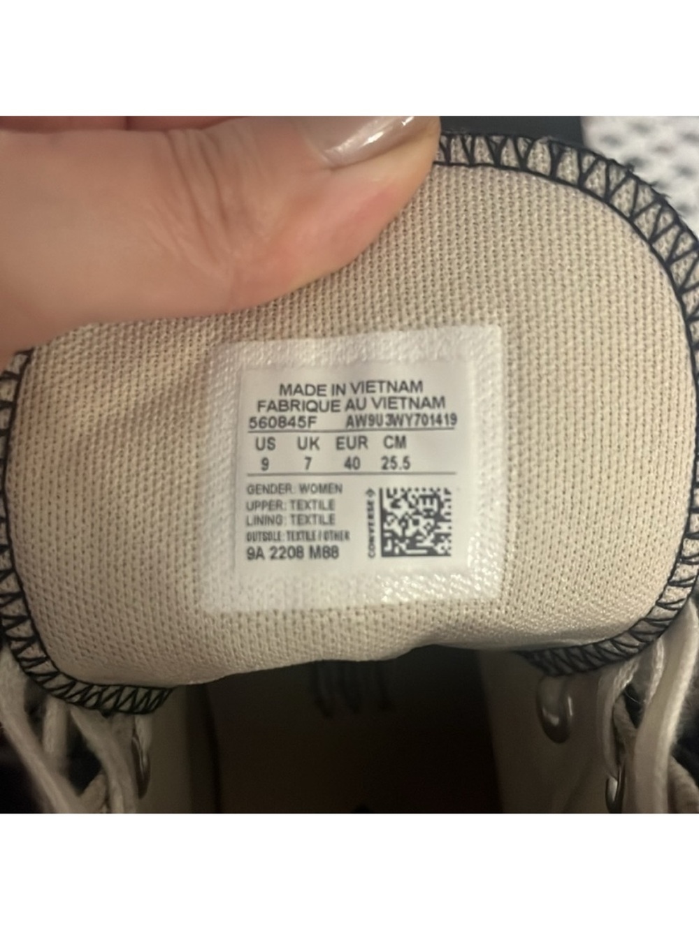 Converse Black Platform Sneakers - Picture 4 of 5